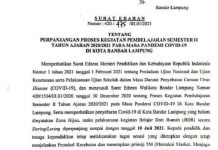 Bandar Lampung Belum Zona Hijau, Pemkot Perpanjang Lagi Belajar Online Hingga Juli 2020