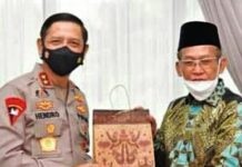 Silaturahmi ke UIN Raden Intan Lampung, Kapolda Diajak Melihat Pembangunan Masjid hingga Budidaya Ikan