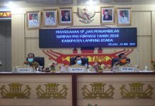 Lantik 79 PNS, Bupati Lampura Tekankan Profesionalisme dan Martabat