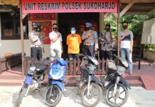 Spesialis Curanmor di Kebun Ditangkap Polsek Sukoharjo