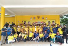 Golkar Gelar Pertandingan Olah Raga Persahabatan Bersama PWI Lamsel