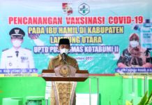 Lampung Utara Siapkan Vaksin Bagi Para Ibu Hamil