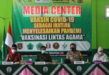 Kapolres Tubaba Hadiri Vaksinasi Lintas Agama