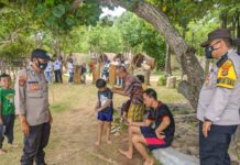 Polsek Padang Cermin Gelar Operasi Yustisi di Areal Wisata, 95 Orang Kedapatan Langgar Prokes