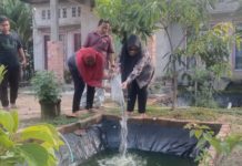 Dapat Bantuan Benih Lele, Masyarakat Mukti Jaya  Berterimakasih pada Ibu Ketua DPRD Mesuji