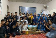 Klub Selam Anemon FMIPA Unila Berikan Santunan Anak Panti Asuhan dan Ajak Buka Puasa Bersama