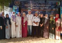 Dendi Romadhona Apresiasi Baksos yang Digagas PWI Pesawaran