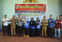 Wakapolres Bersama Satgas Saber Pungli Kabupaten Tulang Bawang Barat Laksanakan Sosialisasi Saber Pungli