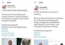 Gaya “Mewah” Gubernur Lampung Arinal dan Istri Disorot, PPATK-KPK RI-Mahfud MD-Divhumas Polri Disenggol