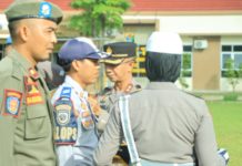 Polres Tulang Bawang Barat Gelar Pasukan Operasi Ketupat Krakatau 2023