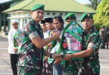 Pimpin Apel Pelepasan Cuti, Ini Penekanan Dandim 0429/Lamtim Kepada Anggota