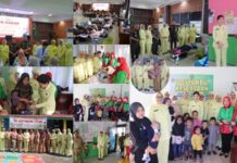 Peringati HBA ke-64 dan HUT IAD, Kejati Lampung Gelar Donor Darah, Posyandu, dan Kunjungan ke TK Adhyaksa