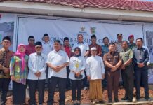 Dendi Lakukan Ground Breaking Rumah Sehat Baznas Pesawaran