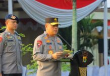 Kapolda Minta Anggota Tidak Terlena Situasi yang Nyaman dan Kondusif