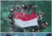 Meriahkan HUT ke-79 RI, Klub Selam Anemon FMIPA Unila akan Bentangkan Bendera Merah Putih 79 Meter di Perairan Pahawang