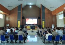 Perdana, Kapolres Pimpin Langsung Pelaksanaan Gelar Operasional Polres Tulang Bawang Barat dan Polsek Jajaran