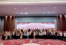 Gelar Rakor Pemantapan, Bawaslu Lampung Dorong Sinergitas Gakkumdu Pilkada Serentak 2024