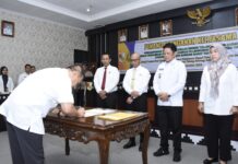 OPD Bersama Kejari Tubaba Tandatangani Rencana Kerja