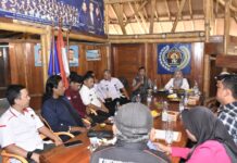 Jalin Silaturahmi dan Kolaborasi dengan Media, Pj Sekda Bayana Kunjungi Kantor PWI Tubaba