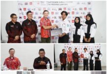 Dukung Kegiatan Kemanusiaan UKM KSR PMI Unit Unila, PSMTI Provinsi Lampung Berikan Bantuan Laptop