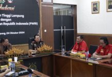 Kajati Ajak PWRI Lampung Bersama-sama Berikan Andil dalam Penegakan Hukum
