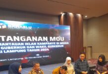 Awasi Kampanye Media Pilkada 2024, Bawaslu Lampung Gandeng KPU-KI-KPID