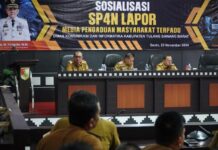 Optimalkan Pelayanan Publik Kominfo Tubaba Gelar Sosialisai SP4N Lapor
