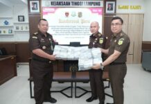 Kejati Lampung Kembali Sita Uang Rp23 Miliar Milik PT LEB