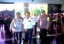 Wamenhub Pantau Kelancaran Posko Nataru di Pelabuhan Bakauheni