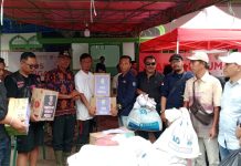 IWO Lampung, Pantera MC Indonesia dan Teknokra Unila Bersatu Bantu Korban Banjir