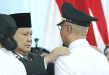 Resmi Dilantik Sebagai Gubernur dan Wakil Gubernur Lampung Periode 2025-2030, Mirza-Jihan Dapat Penghormatan Presiden