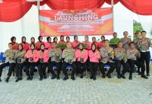 Wujudkan Ketahanan Pangan, Kapolres Tulang Bawang Barat Ikuti Kegiatan Launching Penguatan Program Pekarangan Pangan Lestari