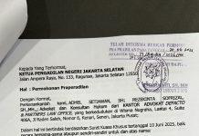 Eks Ketua KPU Tuba Reka Punnata Prapradilankan Kejagung di PN Jakarta Selatan, Minta Pimpinan PT. SGC Purwanti Lee- Gunawan Yusuf Ditetapkan Tersangka Suap, Jumat 4 Juli 2025 Sidang Perdana Digelar