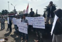 Aksi Damai GERAM Tuntut Pejabat Strategis dari Putra Daerah Bukan Pejabat Impor