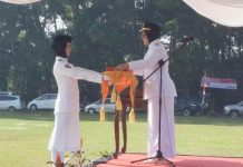 Bupati Ela Siti Nuryamah Pimpin Upacara HUT RI ke-80 di Lampung Timur