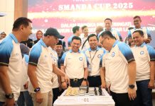Gubernur Lampung dan Kapolda Adu Strategi di Pembukaan Turnamen Catur SMANDA CUP 2025