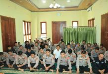 Peringatan Maulid Nabi Muhammad SAW Tahun 1447 H / 2025 di Masjid Al Ikhlas Polres Tulang Bawang Barat