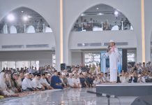 Perkuat Nilai Persatuan, Gubernur Rahmat Mirzani Djausal Ikuti Dakwah Damai Indonesiaku