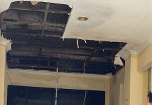 Atap Gedung Bagian Umum Pemda Lampung Timur Ambruk, Aktivis Desak APH Usut Dana Pemeliharaan