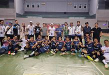 Tim Futsal KORPRI Lampung Bungkam Setjend KPU RI 10-0, Kukuh di Puncak Klasemen