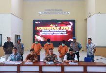 Polisi Amankan Tiga Tersangka Dugaan Korupsi Proyek Bendungan Marga Tiga