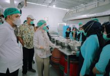 Wagub Jihan Nurlela Tinjau Dapur SPPG dan Penyaluran Program Makan Bergizi Gratis di Kota Metro