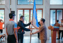 Pemprov Lampung Lepas 80 Atlet untuk Berlaga di PON Beladiri II-2025 Kudus