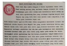 Ahli Waris Laporkan Dugaan Perampasan Tanah Wakaf Masjid Nurul Mukmin ke Polres Lampung Timur