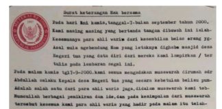 Ahli Waris Laporkan Dugaan Perampasan Tanah Wakaf Masjid Nurul Mukmin ke Polres Lampung Timur
