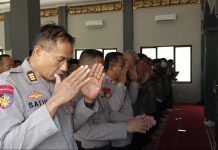 Ditpolairud Polda Lampung Gelar Doa Lintas Daerah untuk Korban Banjir Bandang