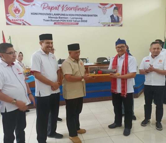 Fokus Pendaftaran Tuan Rumah PON, Lampung-Banten Pastikan Kesiapan Anggaran