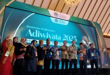 LAMPUNG RAIH PENGHARGAAN ADIWIYATA MANDIRI DAN ADIWIYATA NASIONAL 2025