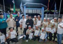 Gubernur Lampung Tinjau Pelatihan Vokasi GERCEP di Desa Marang, Pesisir Barat