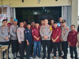 Kapolres Pesawaran Silaturahmi ke Kantor AMP